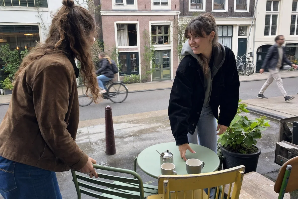 Friends spending time together